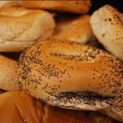 Picture - Close up view to Bagels