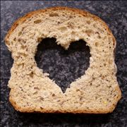 Picture - Bread Slice with Heart